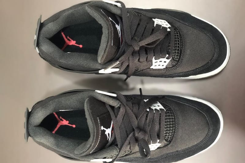 Air Jordan 4 Black Canvas Release Info Hypebeast