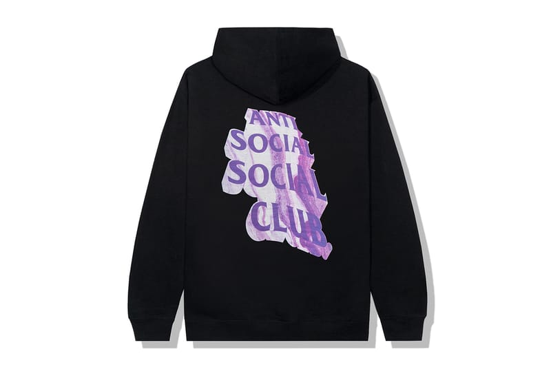 Anti social social club hotsell purple hoodie