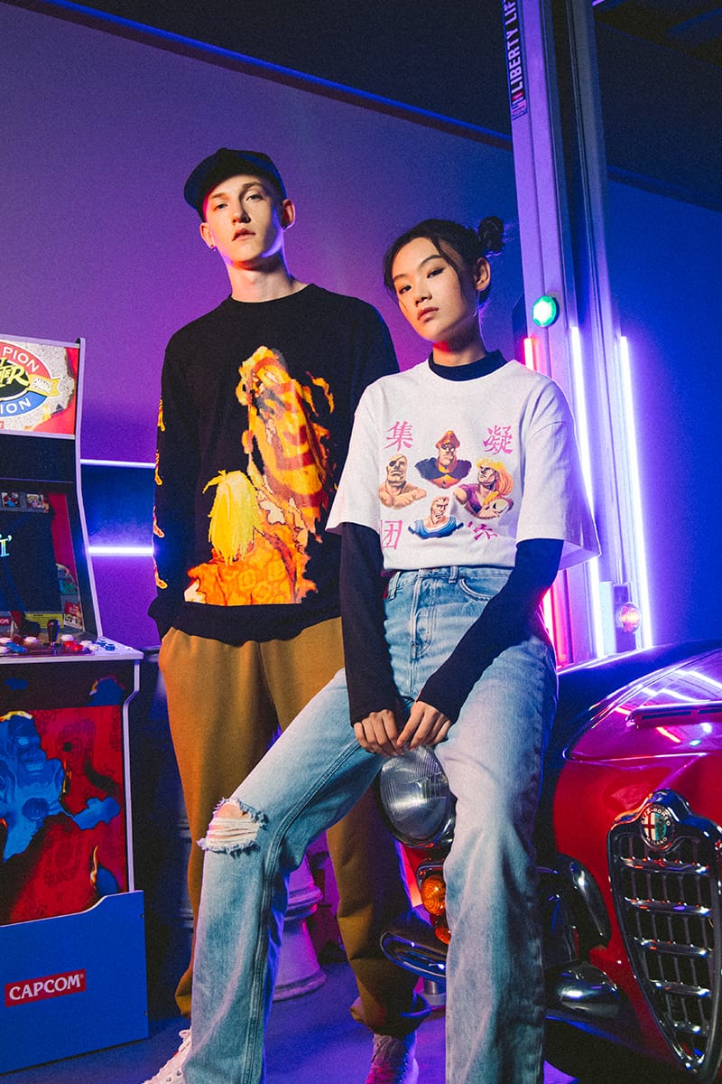 ARCADE1UP x CLOT 'Street Fighter II' Big Blue Arcade Machine