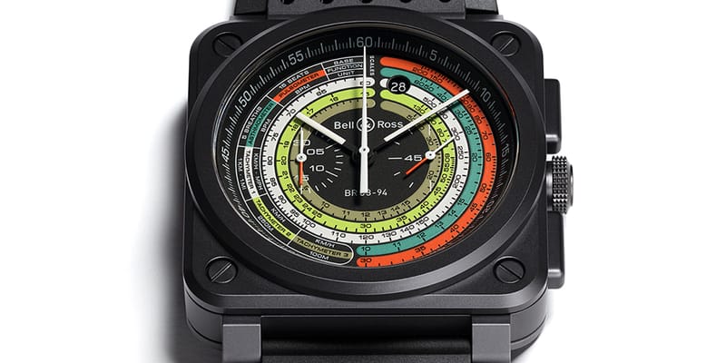 Bell Ross Drops Colorful BR 03 94 Multimeter Exercise Tool Watch