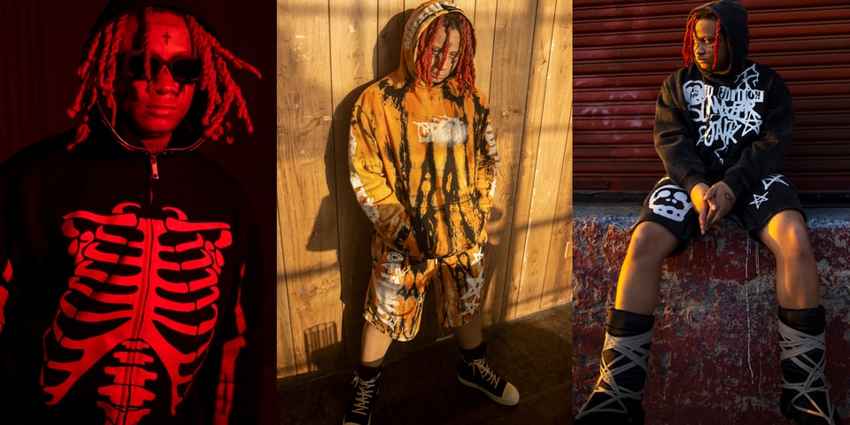 Trippie Redd x boohooMAN Fashion Collaboration 2022 Trippie Redd x boohooMAN Fashion Collaboration 2022
