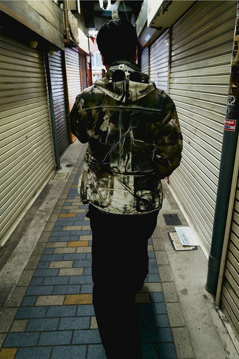 Cp company clearance camo goggle jacket