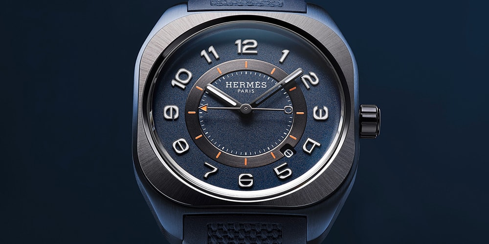 Hermes добавляет вариант синего титана в коллекцию H08