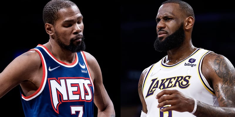 Kevin durant on sale lebron james lakers