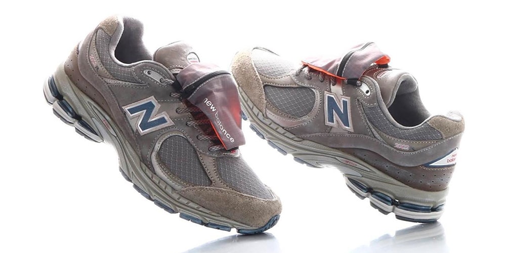 Появилась загадочная пара кроссовок New Balance 2002R с техническими карманами
