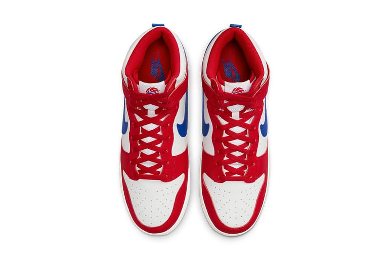 Nike Dunk High White Red Blue DX2661-100 Release Date | Hypebeast