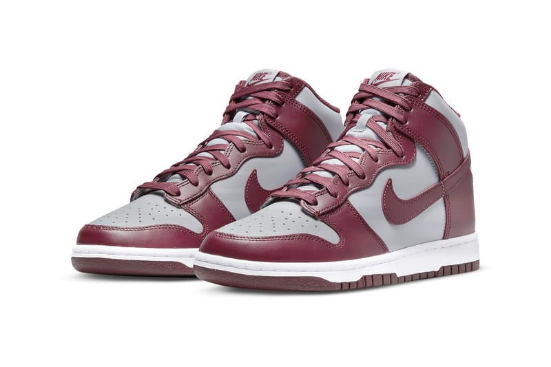 dark burgundy nike shoes