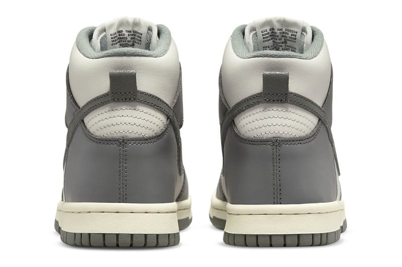 Official Images of Nike Dunk High in Dual Grey Tones | Hypebeast