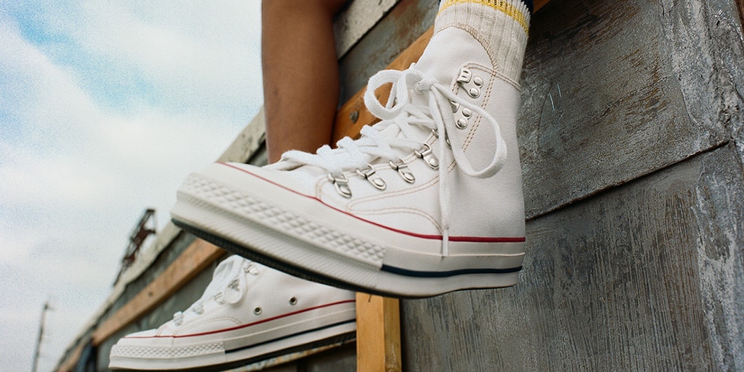 pgLang официально объявляет о выпуске кожаной коллекции Converse Chuck 70 Hi and Pro