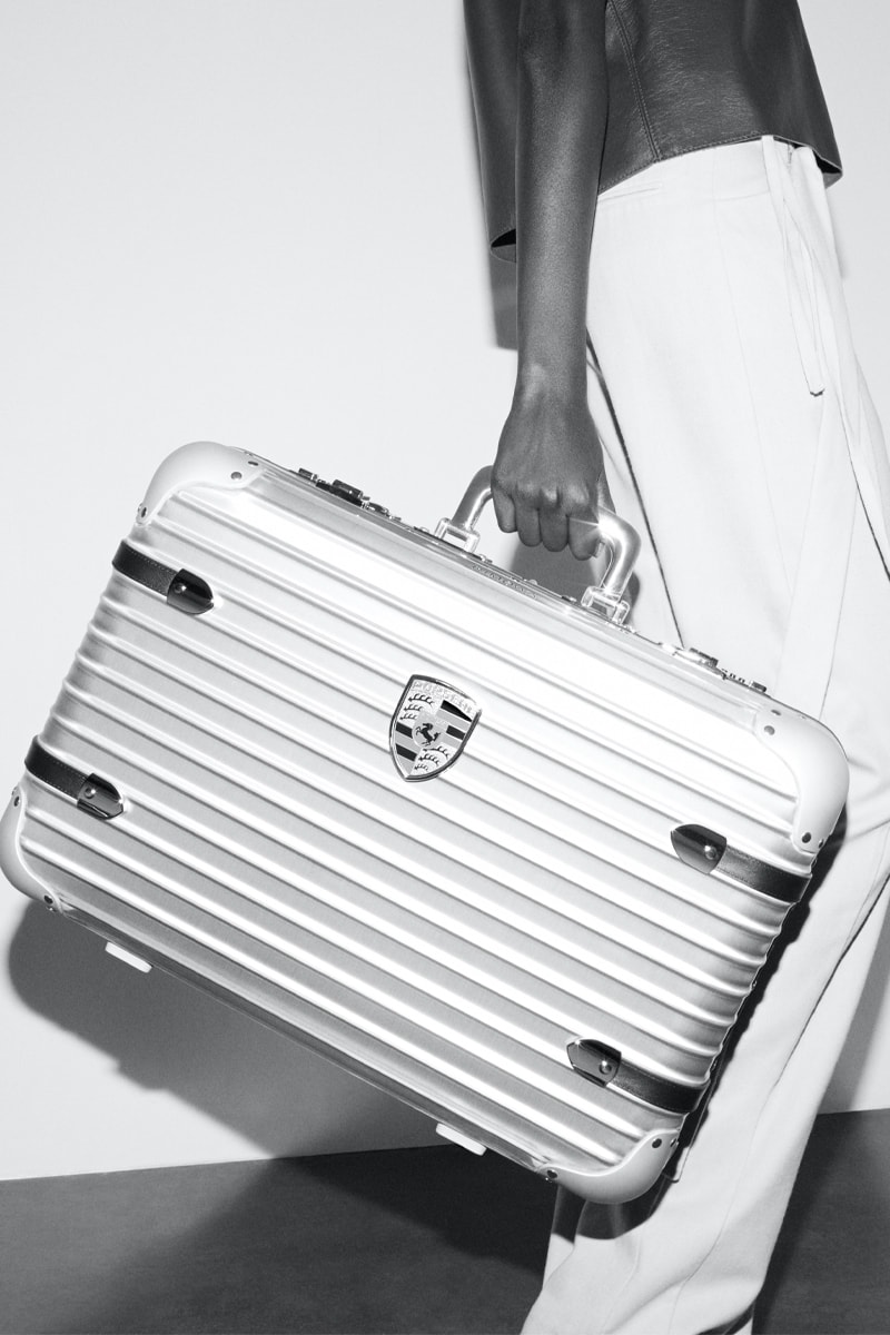Rimowa Hammerschlag Hand-Carry Case Silver Editorialist