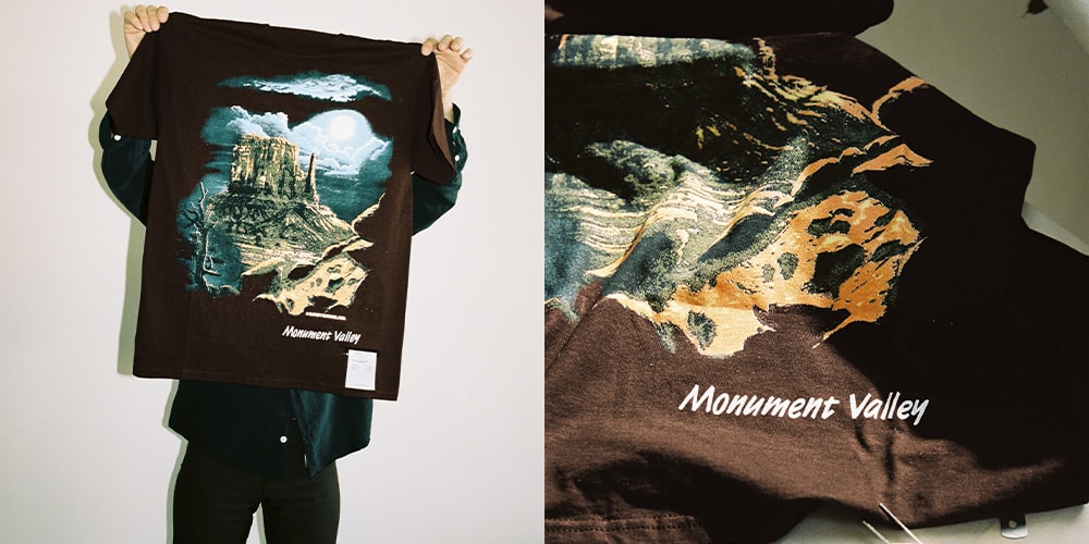 Компания Satisfy «возобновила» 20 сувенирных футболок Monument Valley для своего последнего выпуска