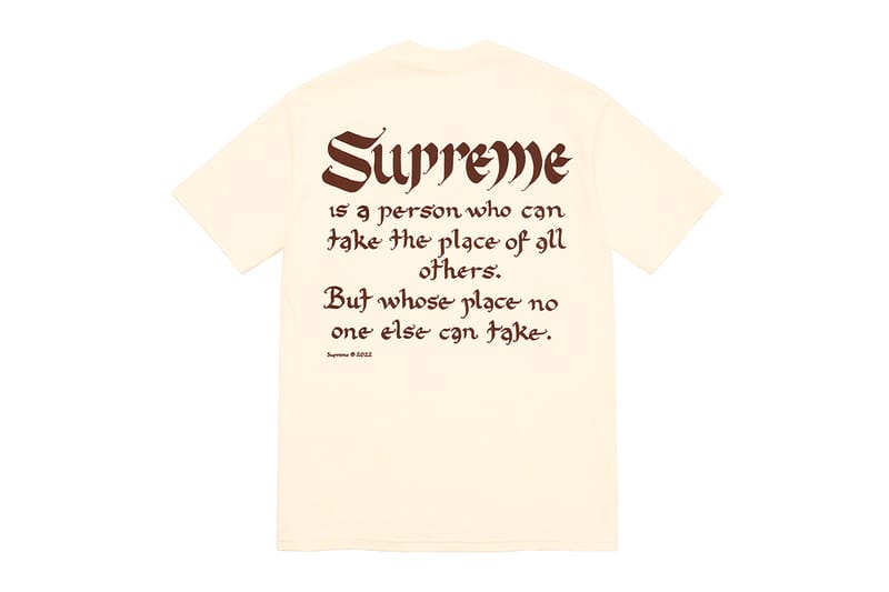 Supreme Spring 2022 Tees | Hypebeast