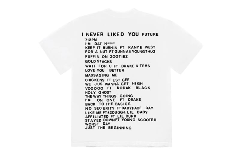 Future Drops 'I Never Liked You' Merch With Cactus Plant Flea