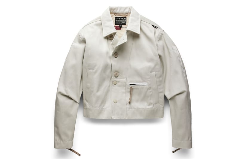 G star raw clearance white jacket