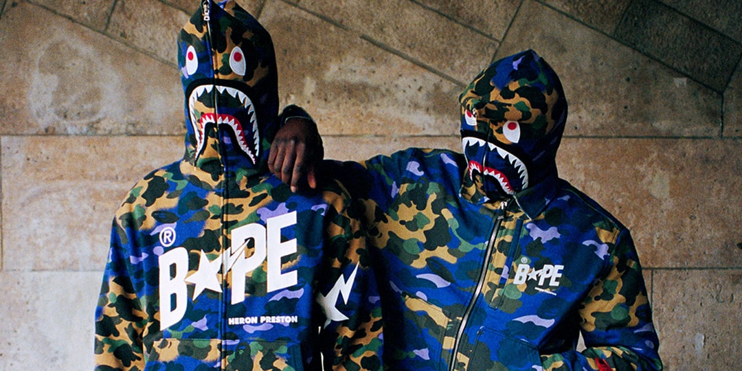 Сотрудничество Heron Preston x BAPE олицетворяет магию уличной одежды