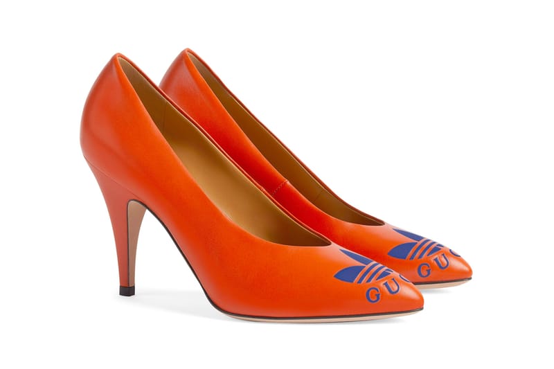 Gucci hot sale orange heels