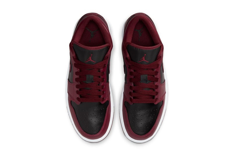 Maroon and 2025 black jordans