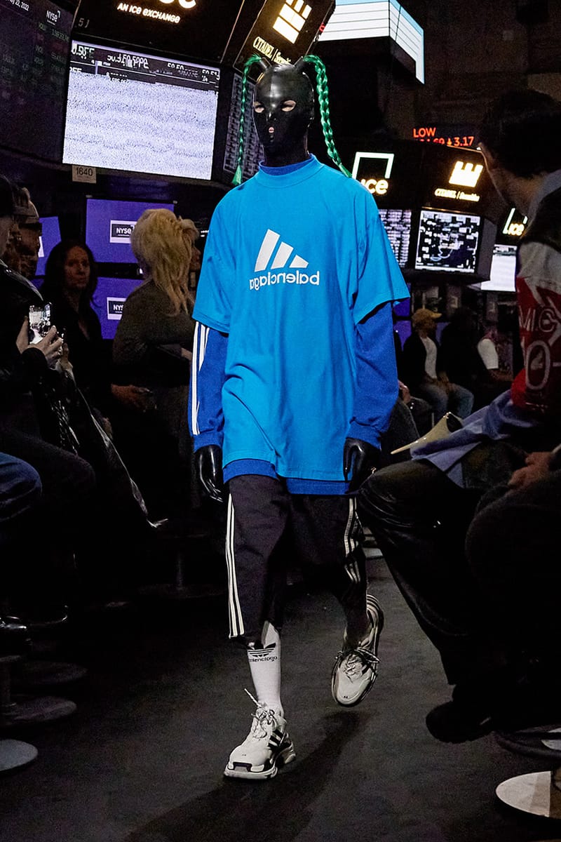 Balenciaga x adidas Collaboration at Spring 2023 New York Show 