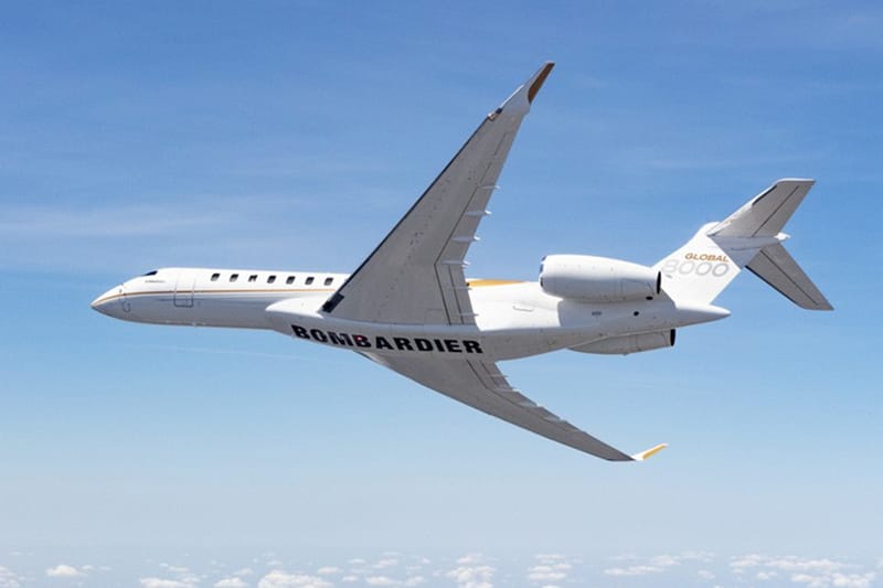 Bombardier Global 8000 Private Jet Info | Hypebeast