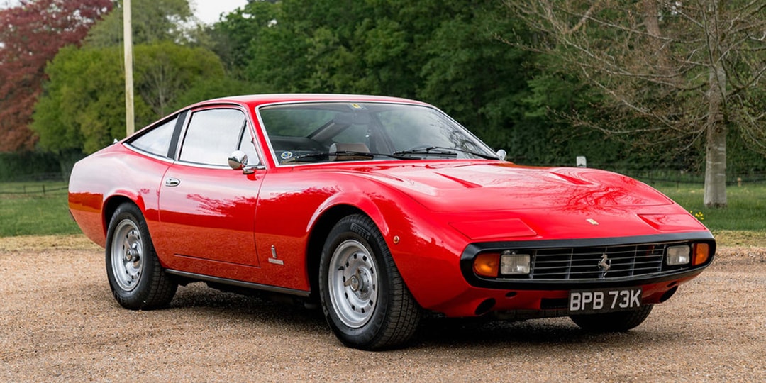 Ferrari 365 GTC/4 1971 года выпуска с двигателем V12 выставлен на аукцион