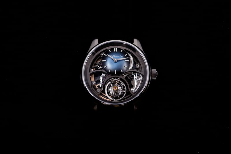 H. Moser Cie. Pioneer Cylindrical Tourbillon Skeleton Hypebeast