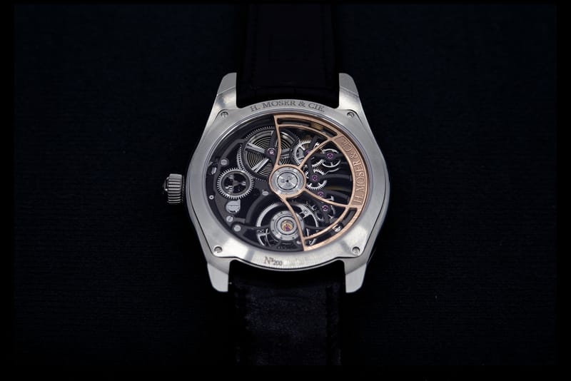 H. Moser Cie. Pioneer Cylindrical Tourbillon Skeleton Hypebeast