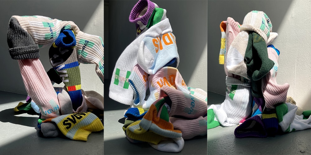 HADAS привносит смелые цвета и геометрические узоры в первую капсулу для носков