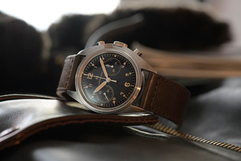 Hamilton mechanical chronograph new arrivals