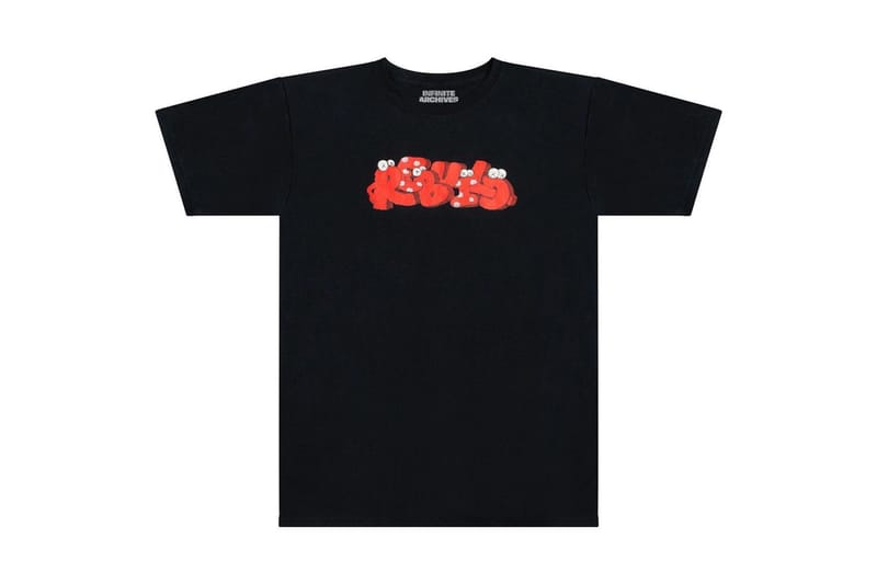 Infinite Archives KAWS Charity Tee Release Date Hypebeast