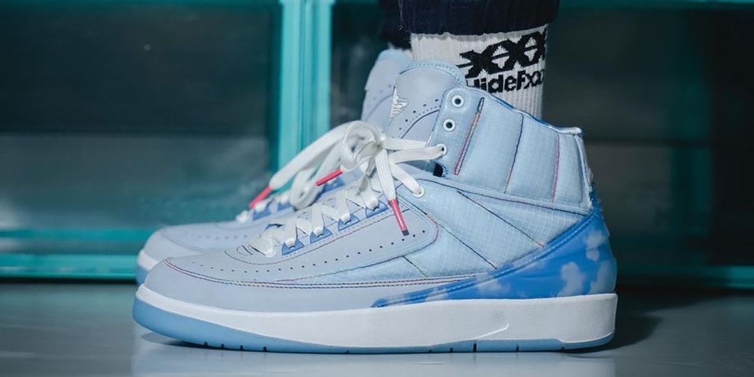 Коллаборация Джей Бэлвина с Air Jordan 2 с пешеходной стороны