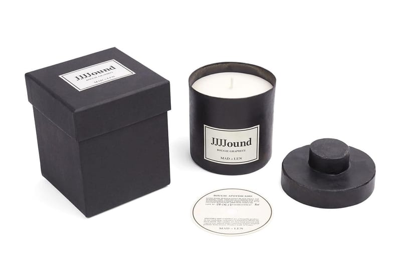 JJJJound Launches Graphite Candles With MAD et LEN | Hypebeast