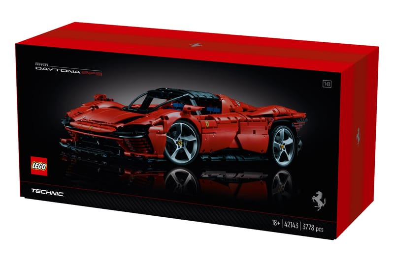 Lego technic store red sports car