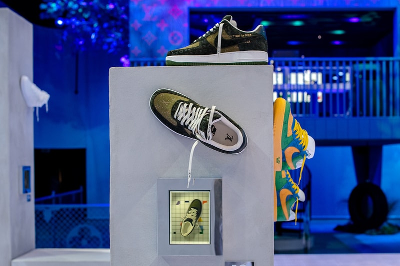 Louis Vuitton Nike Air Force 1 NYC Exhibit Photos | Hypebeast