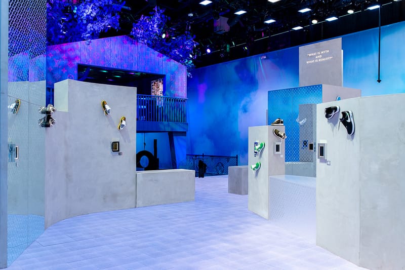 Louis Vuitton Nike Air Force 1 Virgil Abloh NYC Exhibit