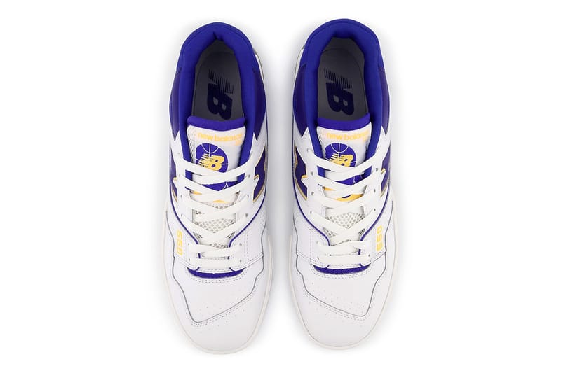 New Balance 550 Lakers BB550WTO Release Date | Hypebeast