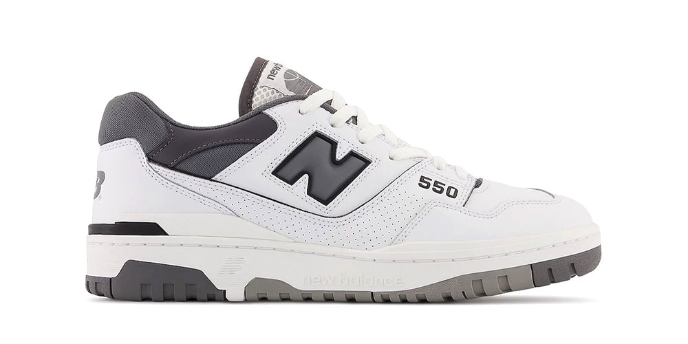 New Balance 550 выйдет в белом/сером цвете