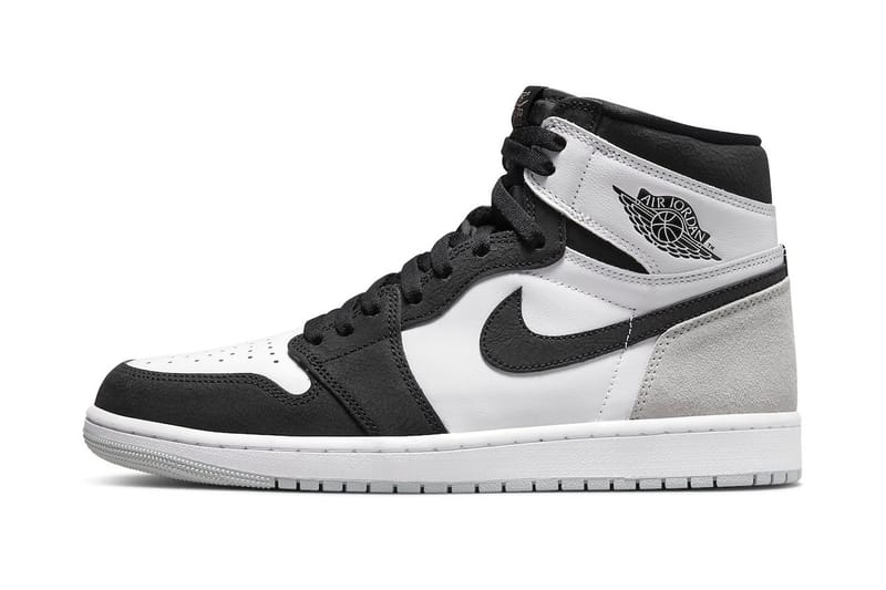 nike air jordan 1 white and grey