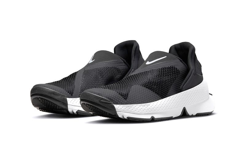 Nike GO FlyEase Shoe Black And White Colorway | Hypebeast