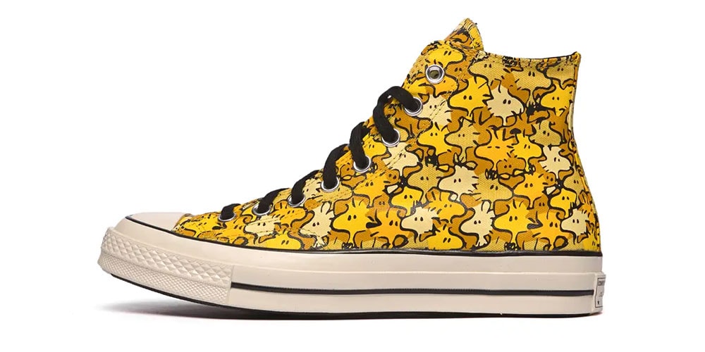 Кроссовки Peanuts x Converse Chuck 70 Hi в принтах «Вудсток»