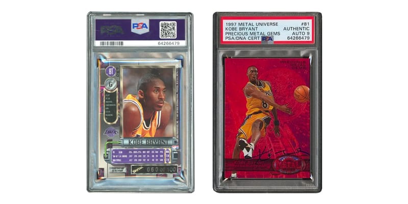 PSA鑑定済 1997 KOBE BRYANT L UNIVERSE 1997-98 Metal Universe - Kobe Bryant #81 for sale online | eBay