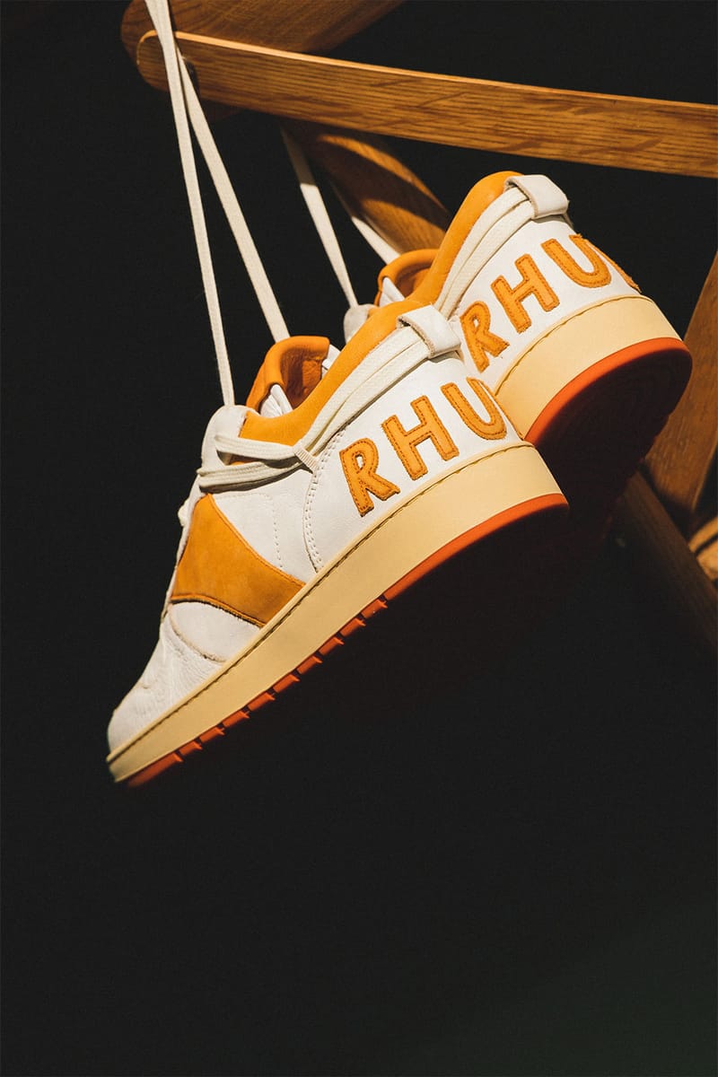 RHUDE Rhecess SS22 Sky-Hi Low Sneakers HBX Release | Hypebeast