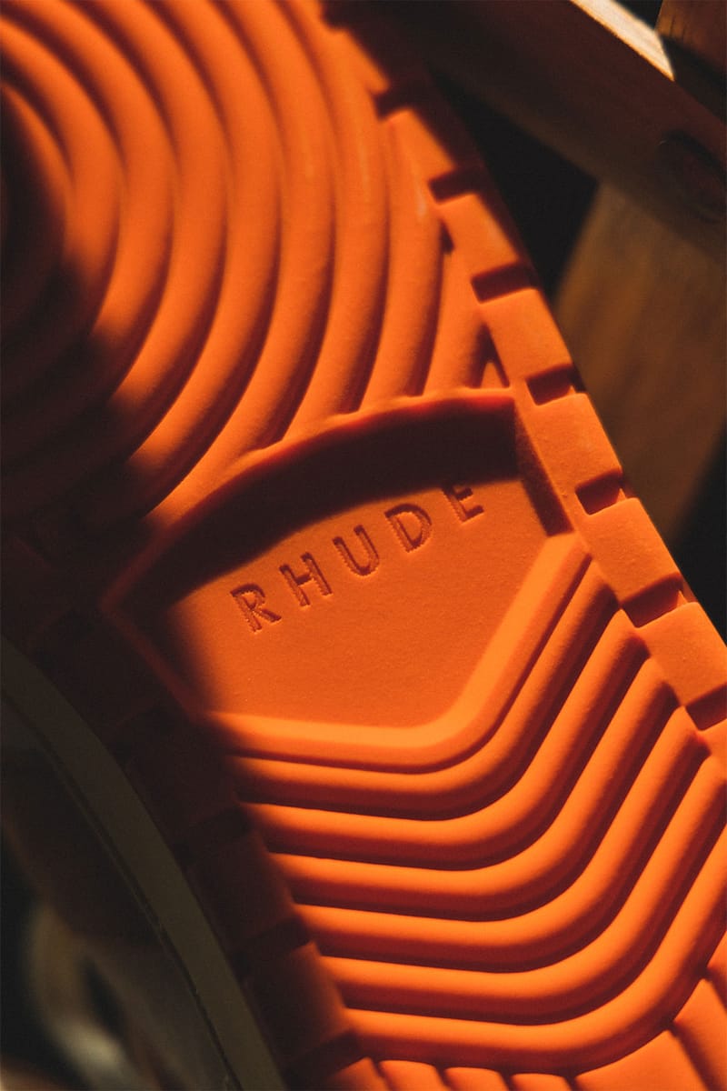 RHUDE Rhecess SS22 Sky-Hi Low Sneakers HBX Release | Hypebeast