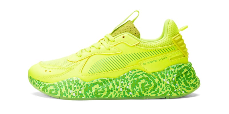 Puma rs x lime green best sale