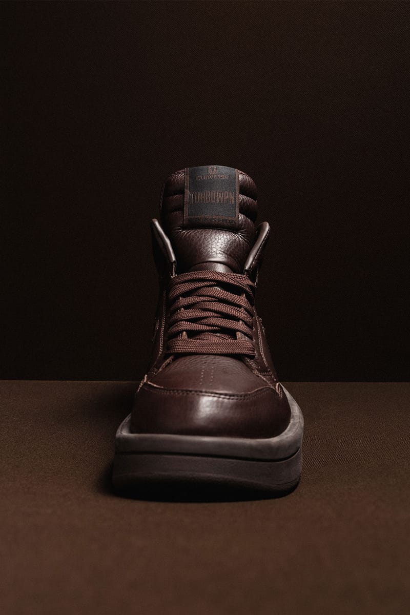Rick Owens DRKSHDW x Converse TURBOWPN Clay HBX Release Rick Owens DRKSHDW x Converse TURBOWPN Clay HBX Release