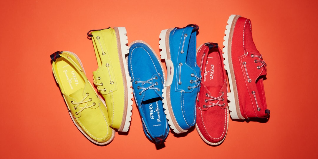 Sperry Taps Rowing Blazers for Vibrant Boat Shoe Collaboration | Hypebeast