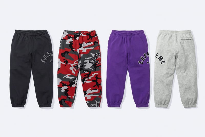 Supreme nike sweatpants hot sale