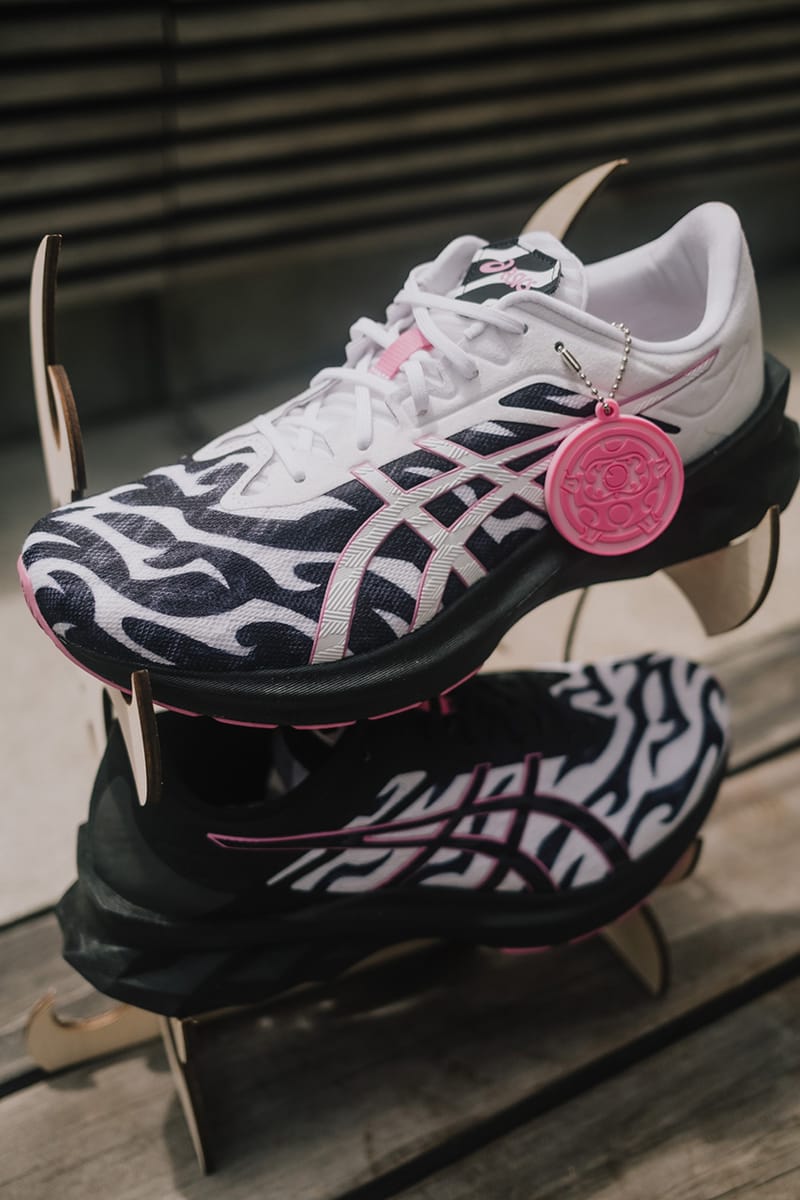 tobyato ASICS Novablast SPS Black White Release Date Hypebeast