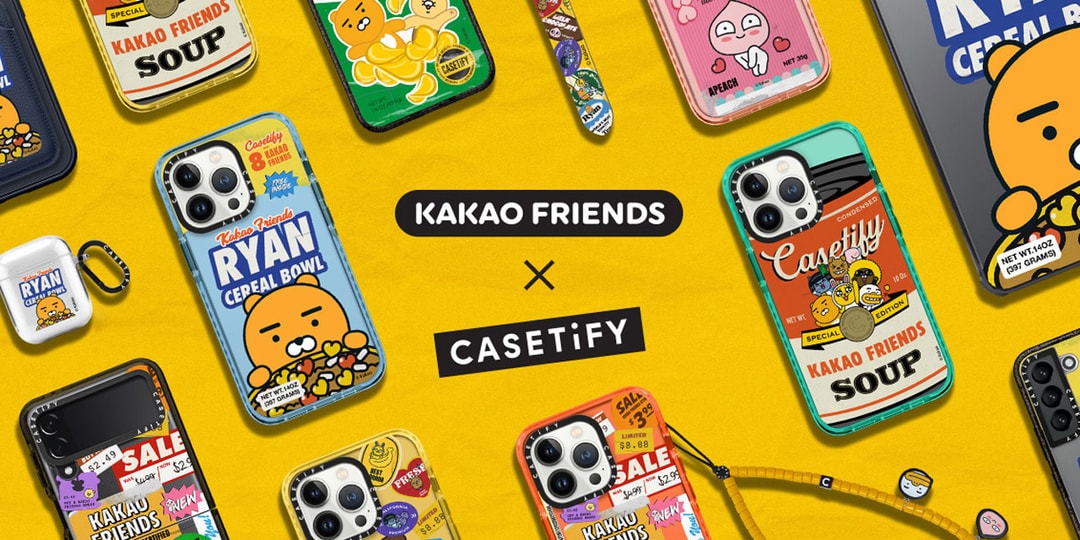 CASETiFY и друзья Kakao воссоединяются для второго технического сотрудничества