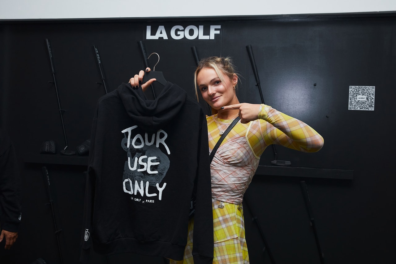 LA Golf Spotlights Paris Hilinski at the Clubhouse HYPEBEAST