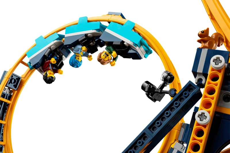 Lego city best sale roller coaster